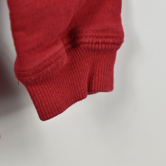 Cherry red full zip hoodie from Nautica 4T - Picture 5 of 8